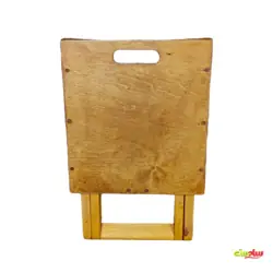 صندلی تاشو چوبی | صندلی مسافرتی صندلی، تاشو، چوبی، کمپینگ، مسافرتی، کمپ، پلای وود، قابل حمل - تصویر ۳ - سادست