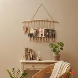 آویز کتاب مکرومه - تصویر ۳ - سادست