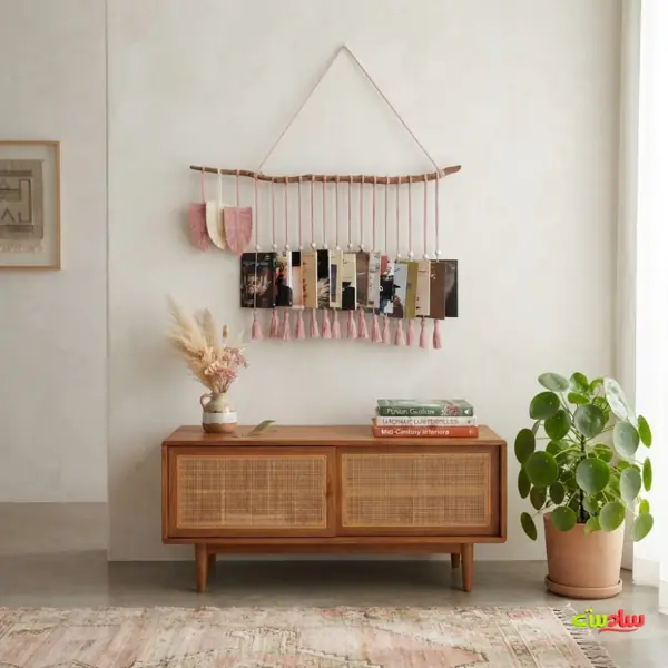 آویز کتاب مکرومه مدل تک بند - تصویر ۴ - سادست