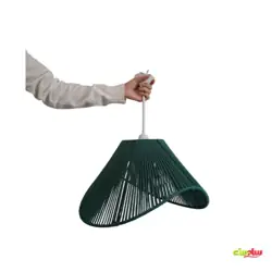 چراغ آویز مکرومه - تصویر ۱ - سادست
